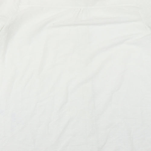 MNG Womens White   Basic Blouse Size S