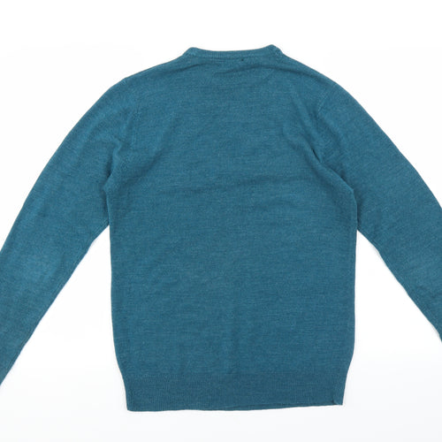 Cedar Wood State Mens Blue   Pullover Jumper Size S
