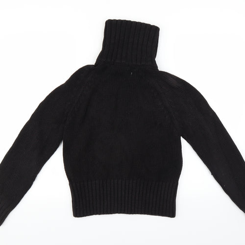 Marks and Spencer Womens Black   Full Zip Jumper Size 12