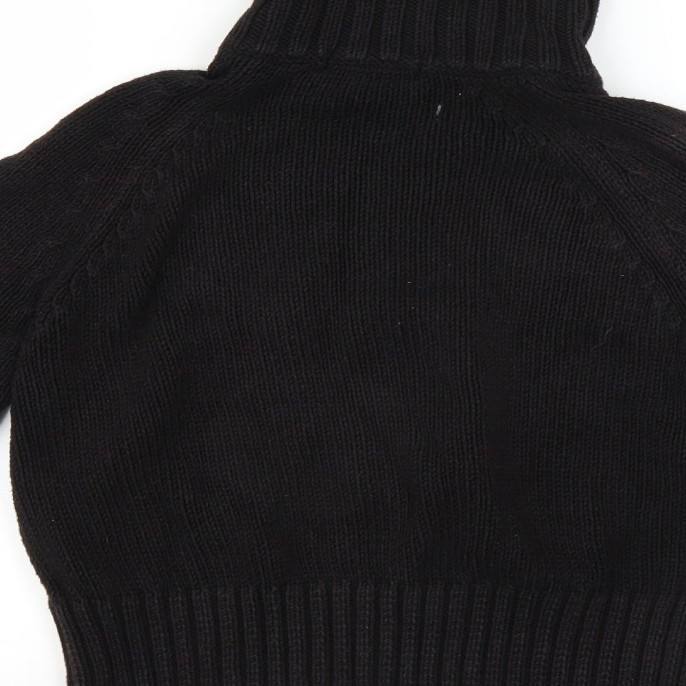 Marks and Spencer Womens Black   Full Zip Jumper Size 12