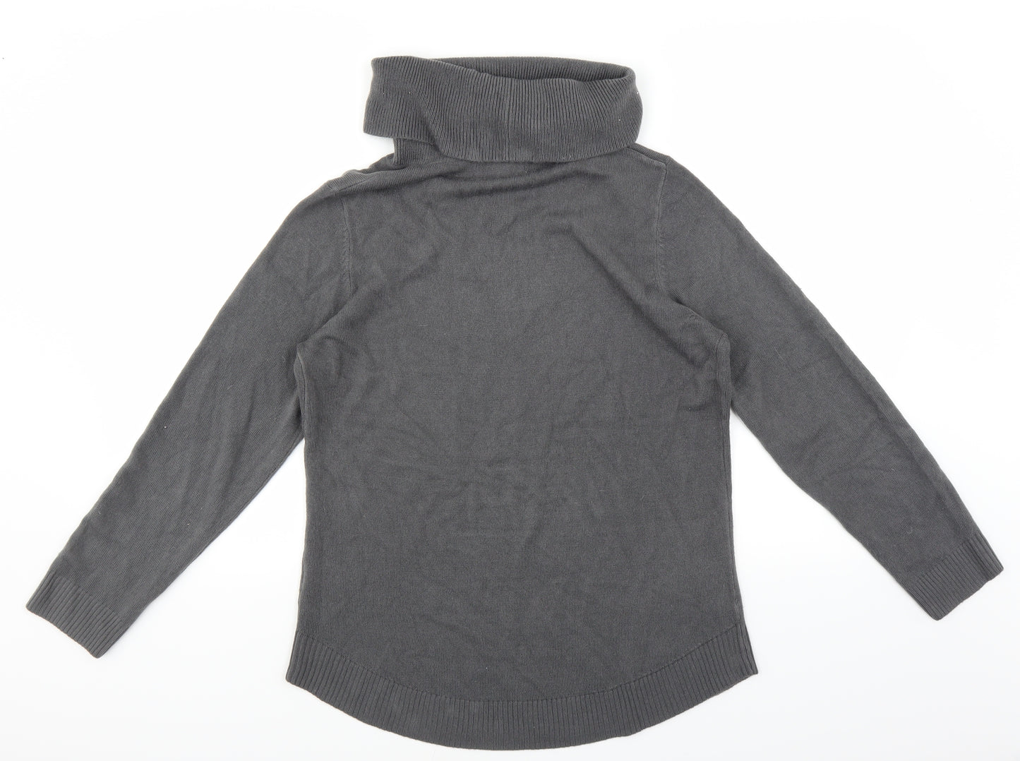 BASSINI Womens Grey   Pullover Jumper Size M