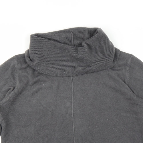 BASSINI Womens Grey   Pullover Jumper Size M