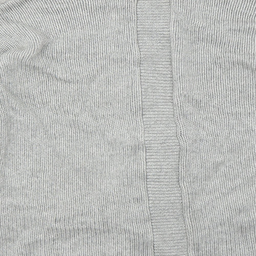 Wrap Womens Grey   Cardigan Jumper Size S