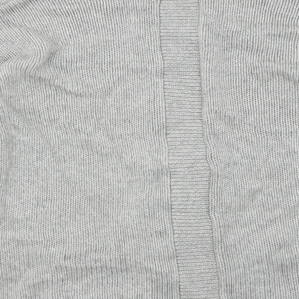 Wrap Womens Grey   Cardigan Jumper Size S