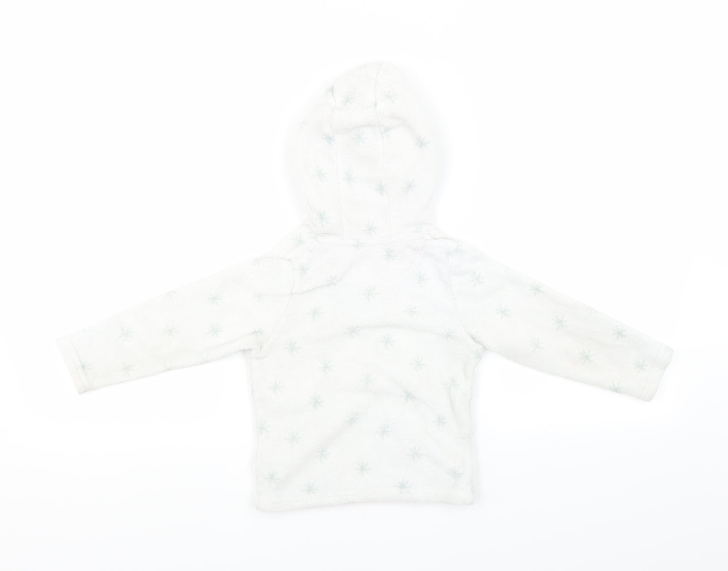 Nutmeg Girls White   Pullover Hoodie Size 2-3 Years  - christmas peppa pig