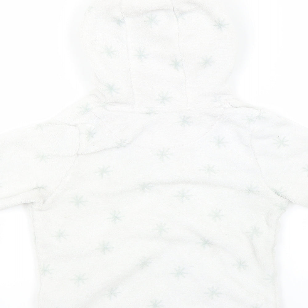 Nutmeg Girls White   Pullover Hoodie Size 2-3 Years  - christmas peppa pig