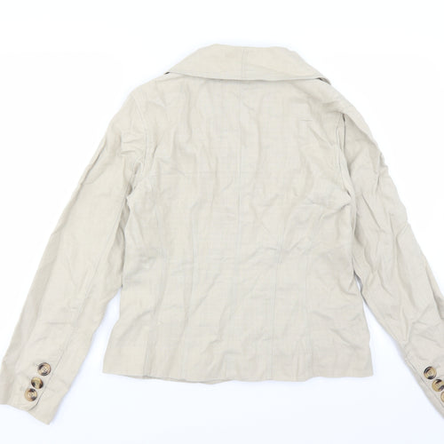 Antoni & Alison Womens Beige   Jacket  Size 14
