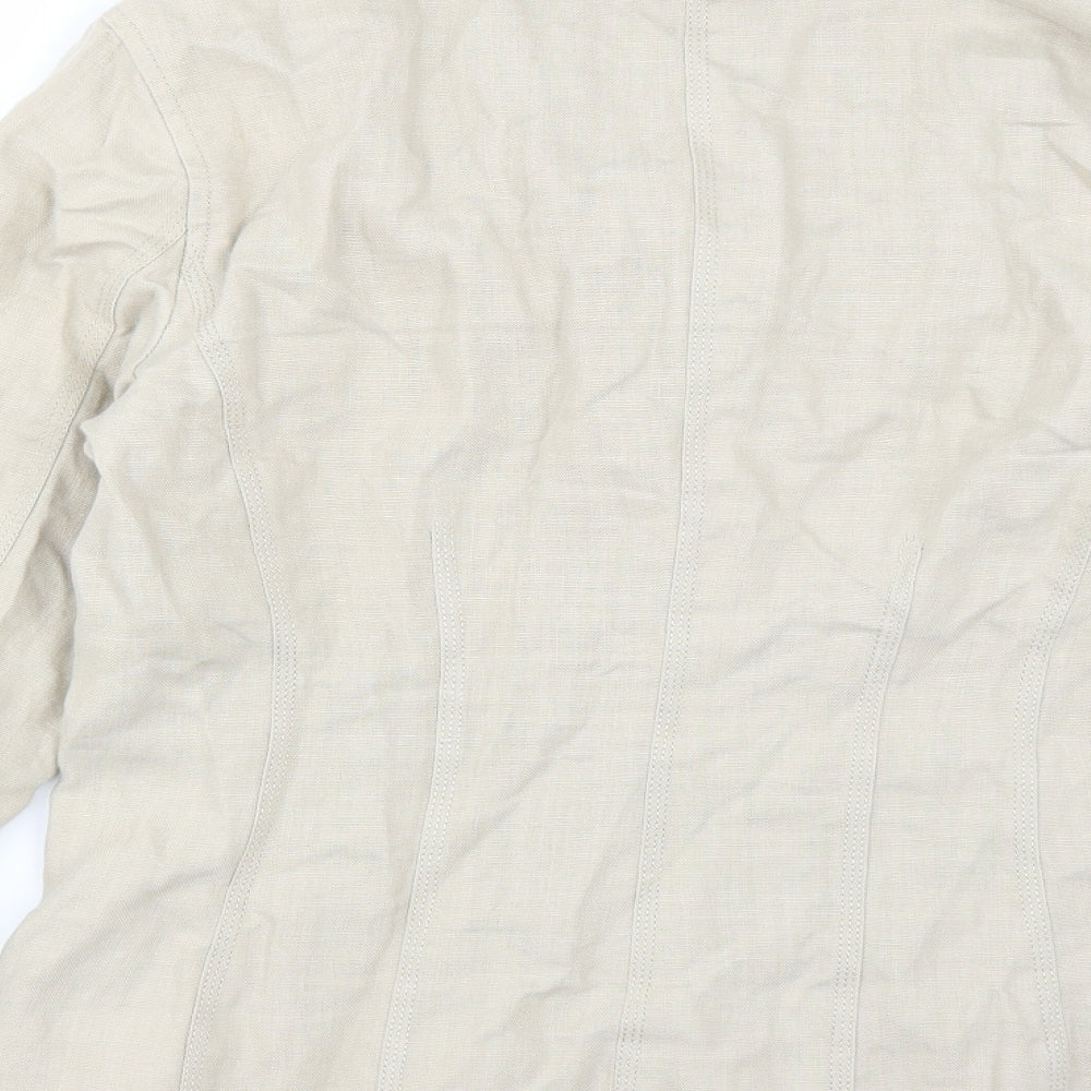 Antoni & Alison Womens Beige   Jacket  Size 14