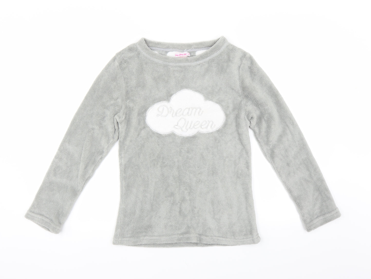 Preworn Womens Grey   Top Pyjama Top Size 8
