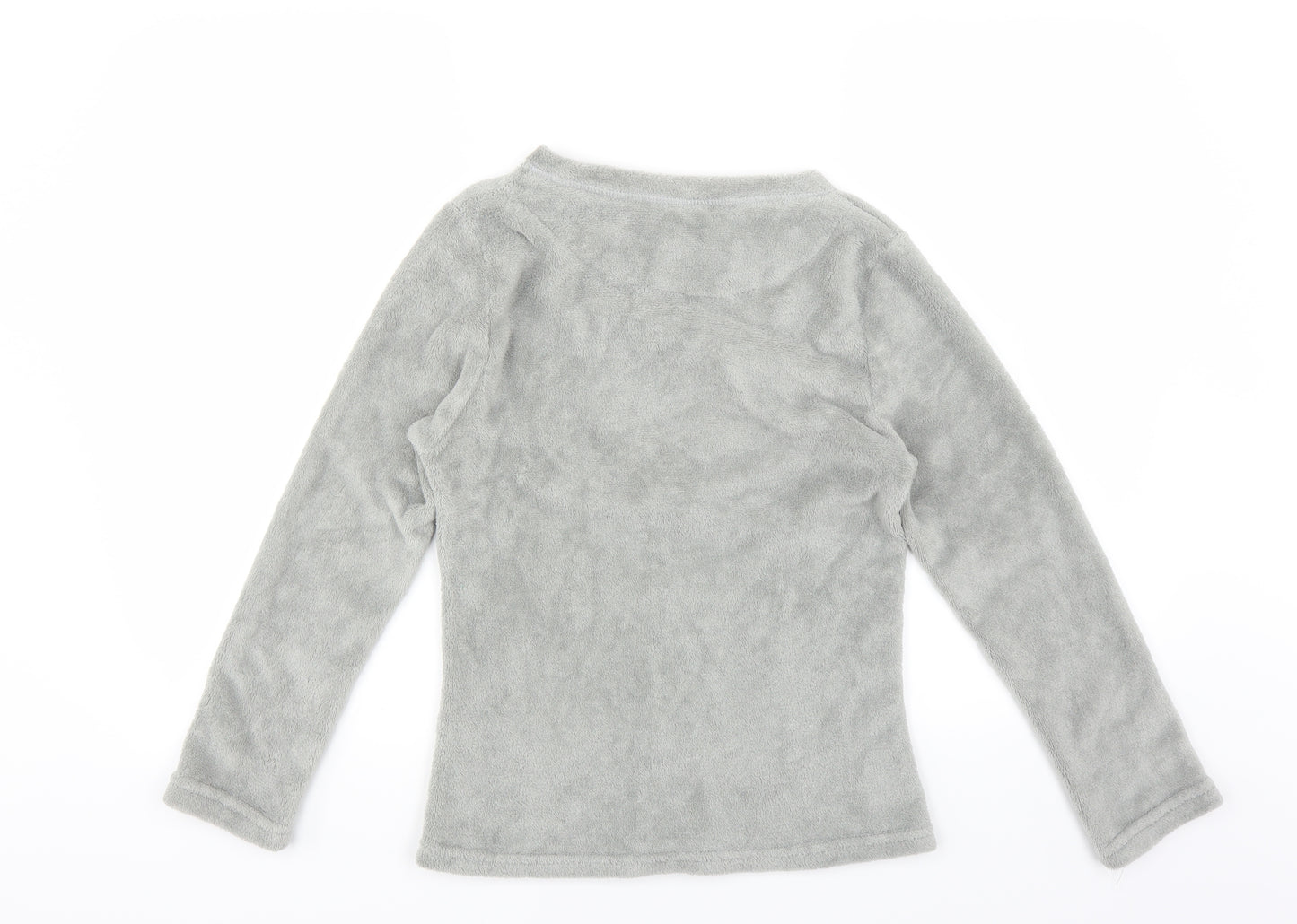 Preworn Womens Grey   Top Pyjama Top Size 8