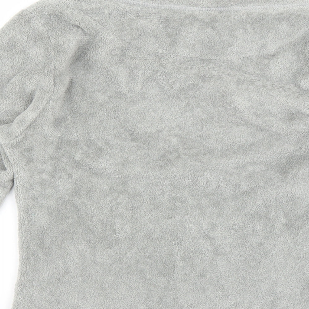 Preworn Womens Grey   Top Pyjama Top Size 8