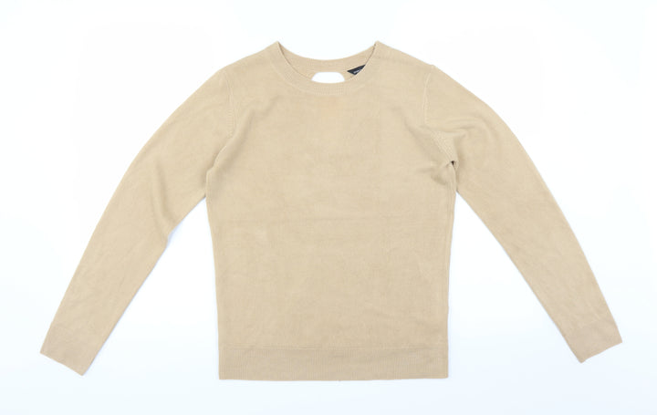 Dorothy Perkins Womens Beige Pullover Jumper Size 8