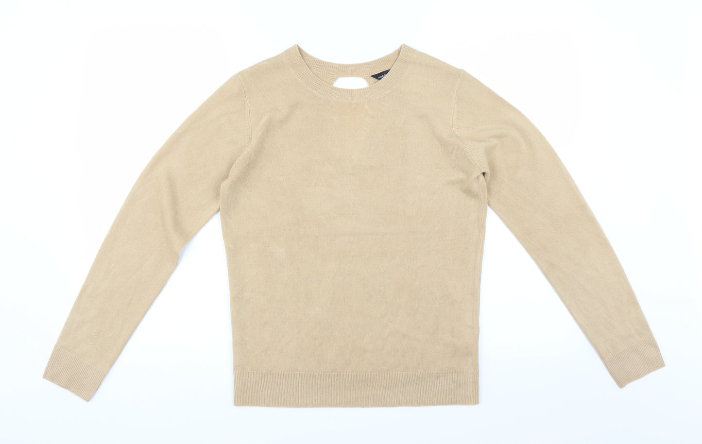 Dorothy Perkins Womens Beige   Pullover Jumper Size 8