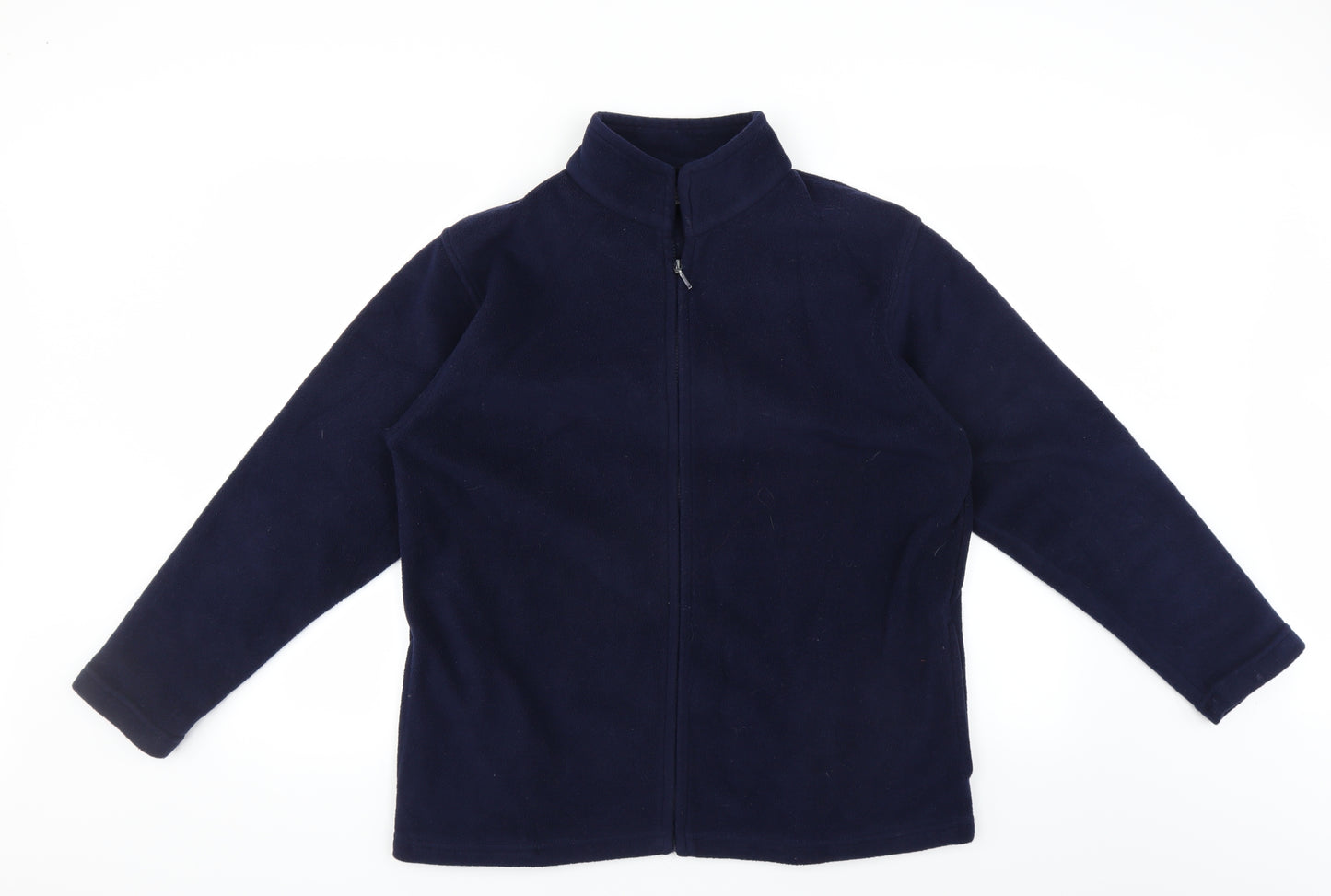 EWM Womens Blue   Full Zip Jumper Size 14