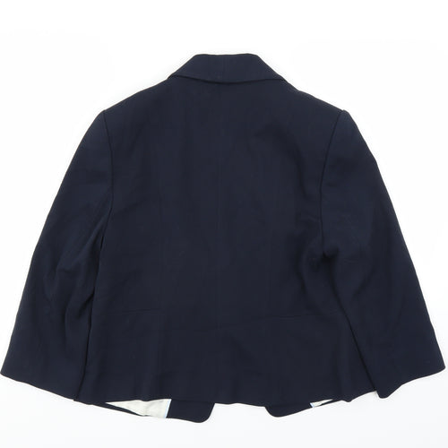 Marks and Spencer Womens Blue   Jacket Suit Jacket Size 14