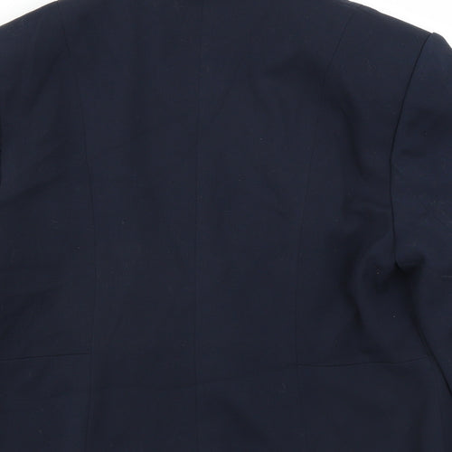 Marks and Spencer Womens Blue   Jacket Suit Jacket Size 14