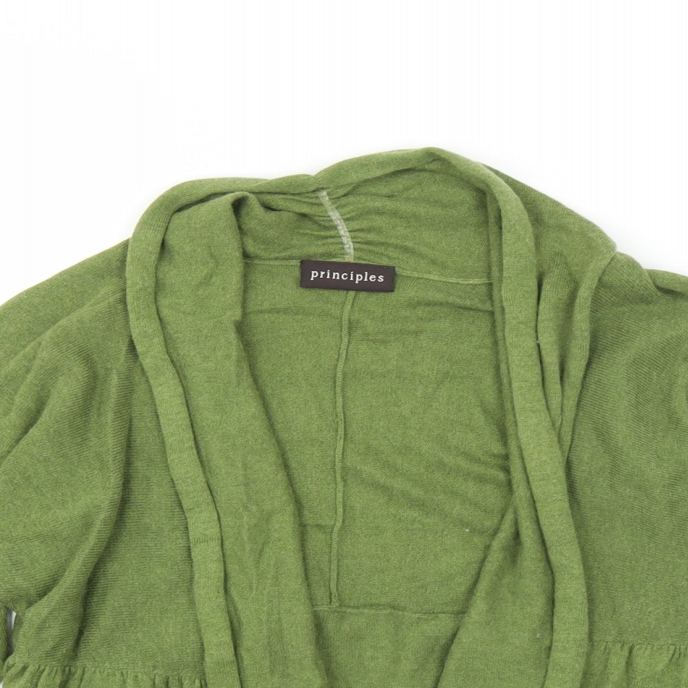 Principles Womens Green   Cardigan Jumper Size 14