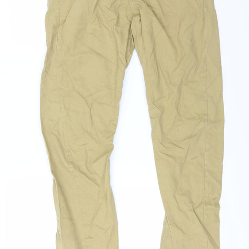 Burton Mens Beige   Chino Trousers Size 30 in L32 in - Tapered