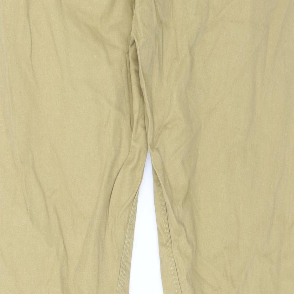 Burton Mens Beige   Chino Trousers Size 30 in L32 in - Tapered