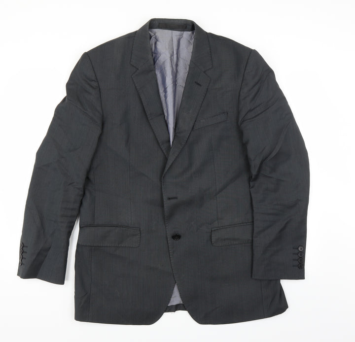 Marks and Spencer Mens Grey   Jacket Suit Jacket Size 42