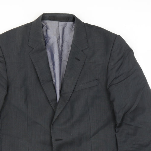 Marks and Spencer Mens Grey   Jacket Suit Jacket Size 42
