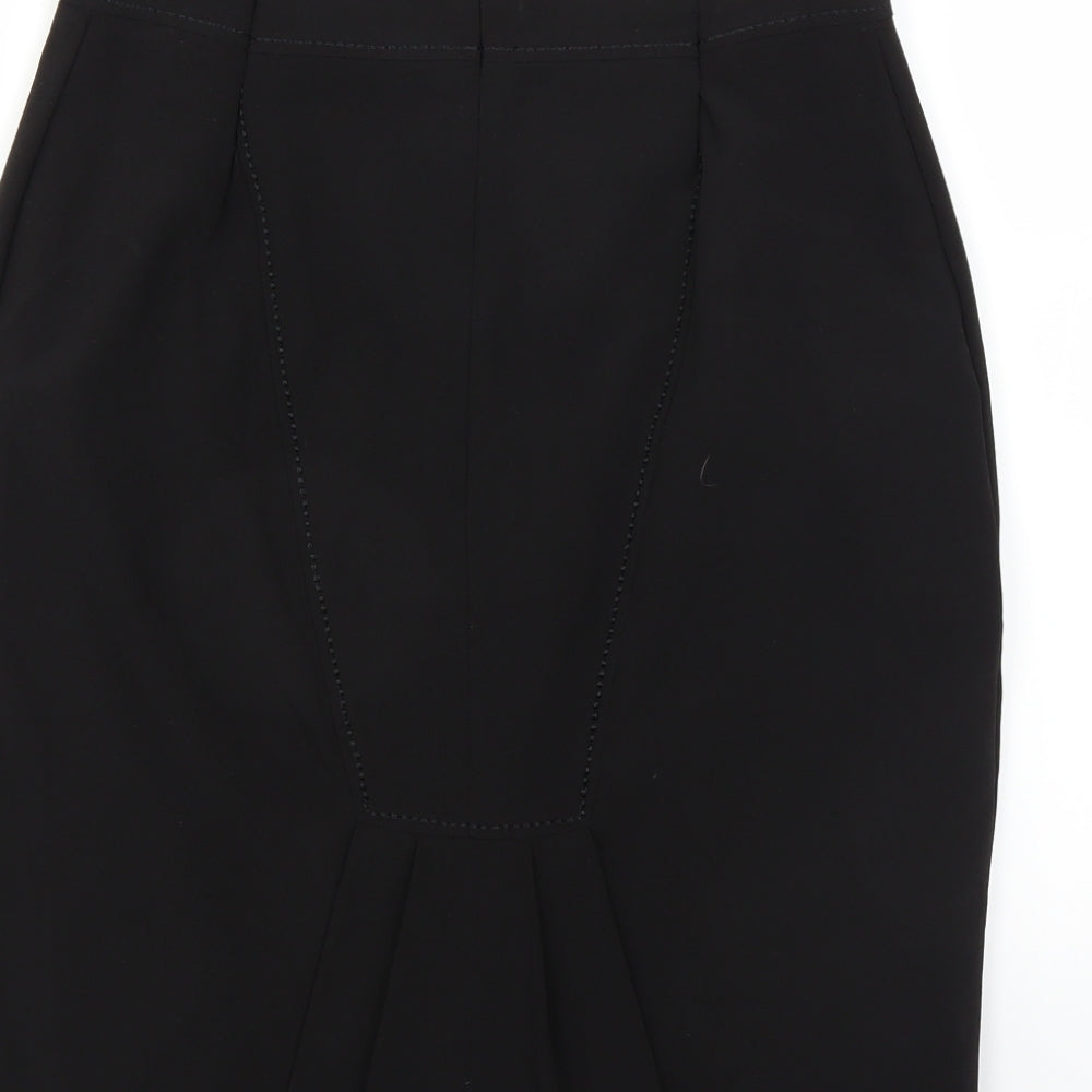 Marks and Spencer Womens Black   Straight & Pencil Skirt Size 12