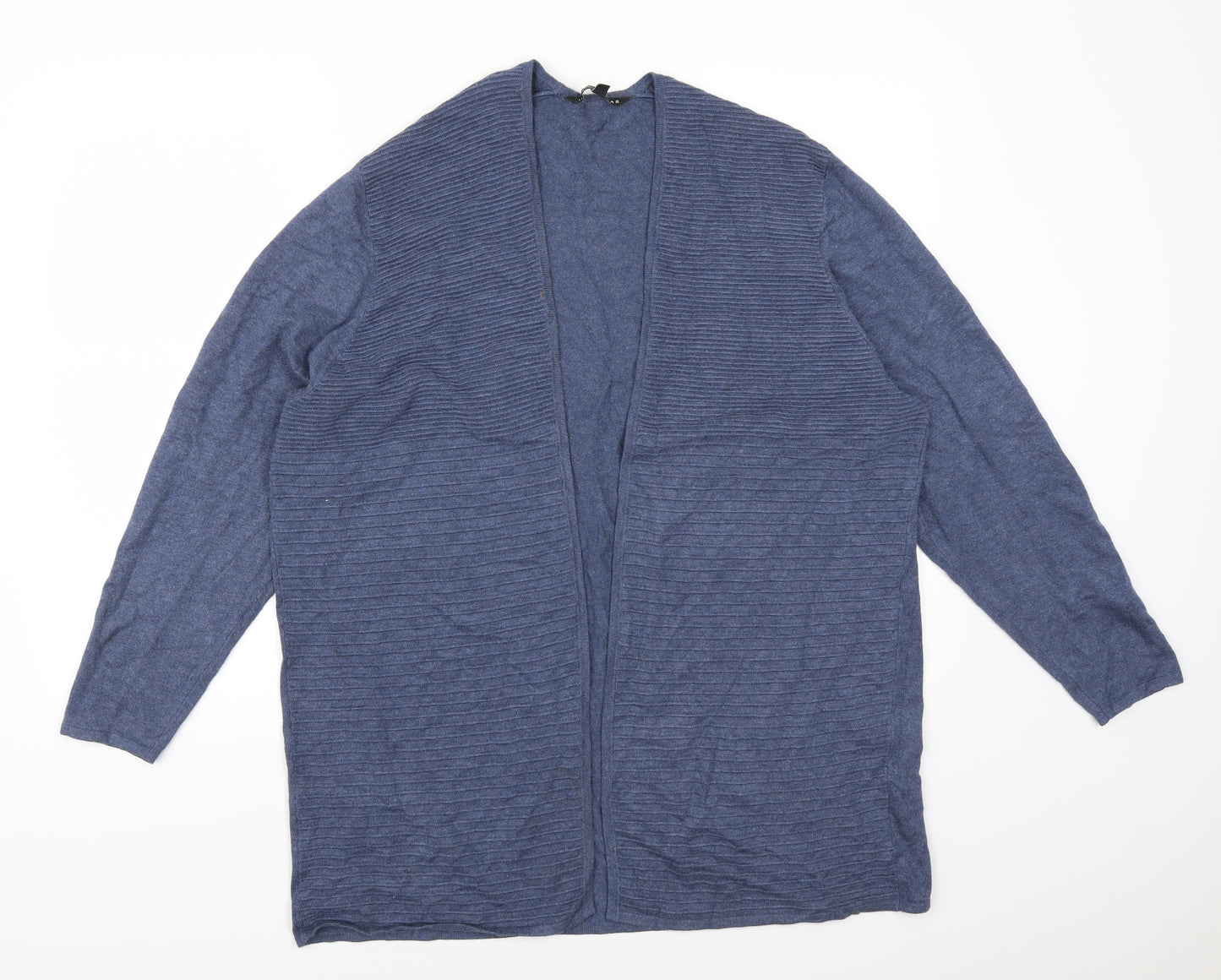Preworn Womens Blue   Cardigan Jumper Size 20