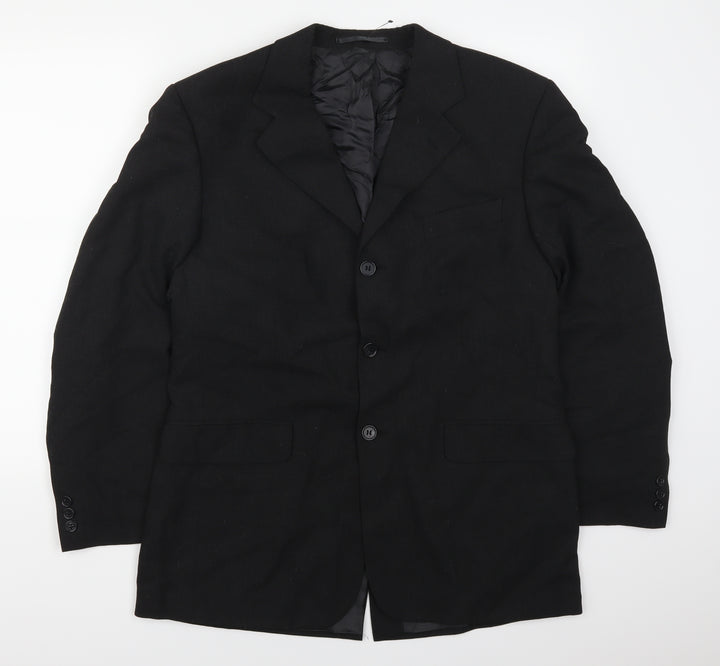 Johnathan Adams Mens Grey   Jacket Suit Jacket Size 40