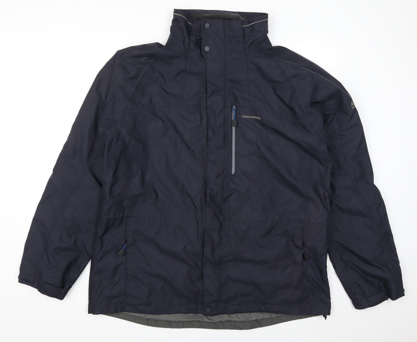 Craghoppers Mens Blue   Overcoat Coat Size 2XL
