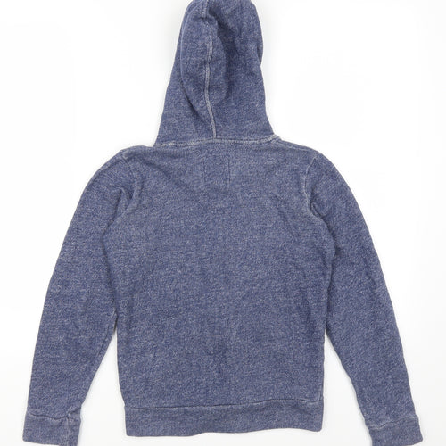 Marks and Spencer Girls Blue   Full Zip Hoodie Size 9-10 Years