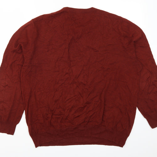 Jeff Banks Mens Red   Pullover Jumper Size XL