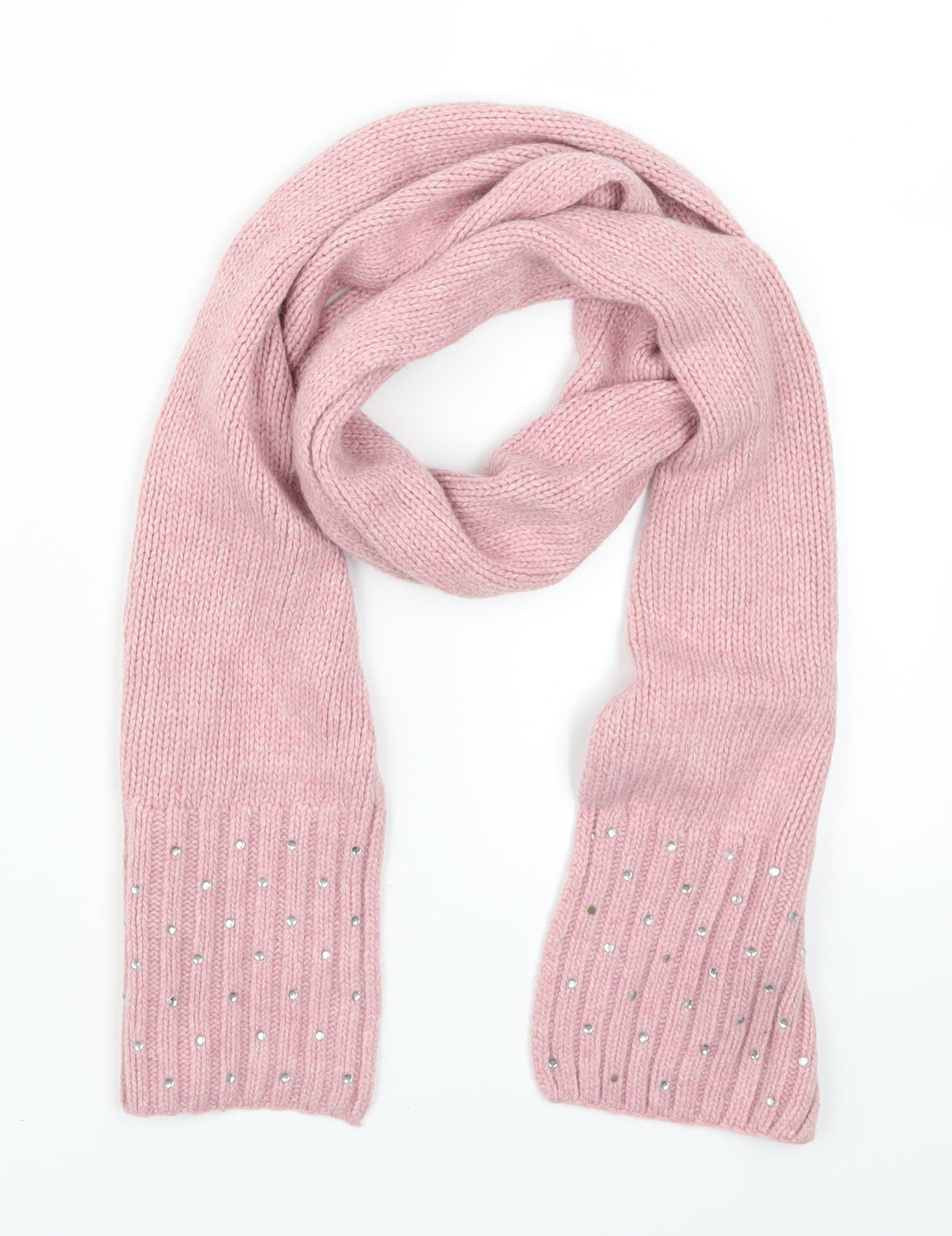 Preworn Womens Pink    Scarf