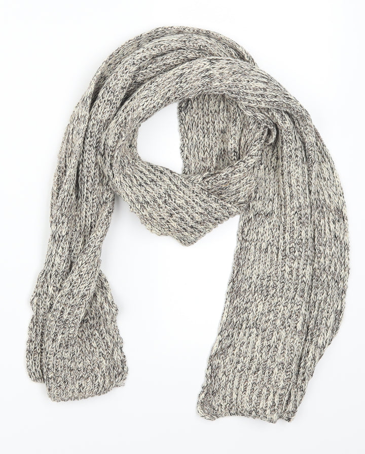 New Look Mens Beige Rectangle Scarf Scarf One Size