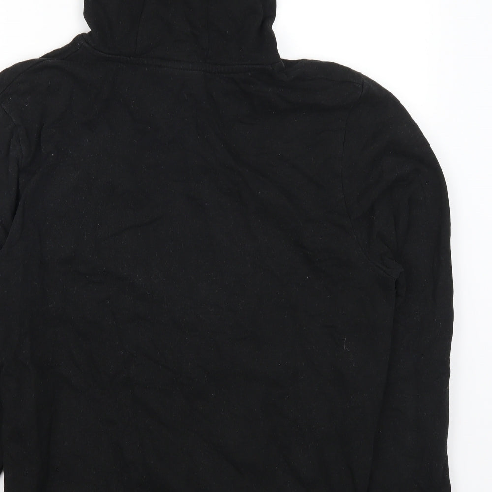 Cedar Wood State Mens Black   Pullover Hoodie Size M