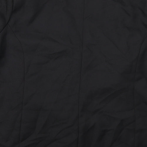 Daxon Womens Black   Jacket Suit Jacket Size 30