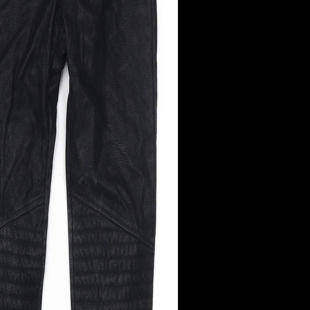 H&M Womens Black   Trousers  Size 14 L29.5 in