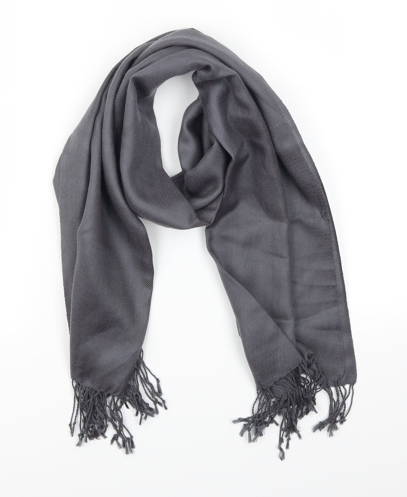Preworn Womens Grey    Scarf