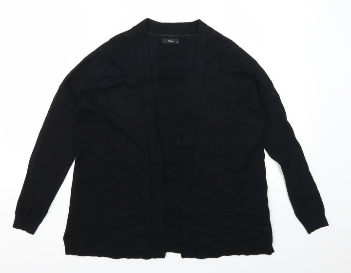 M&Co Womens Black   Cardigan Jumper Size 8