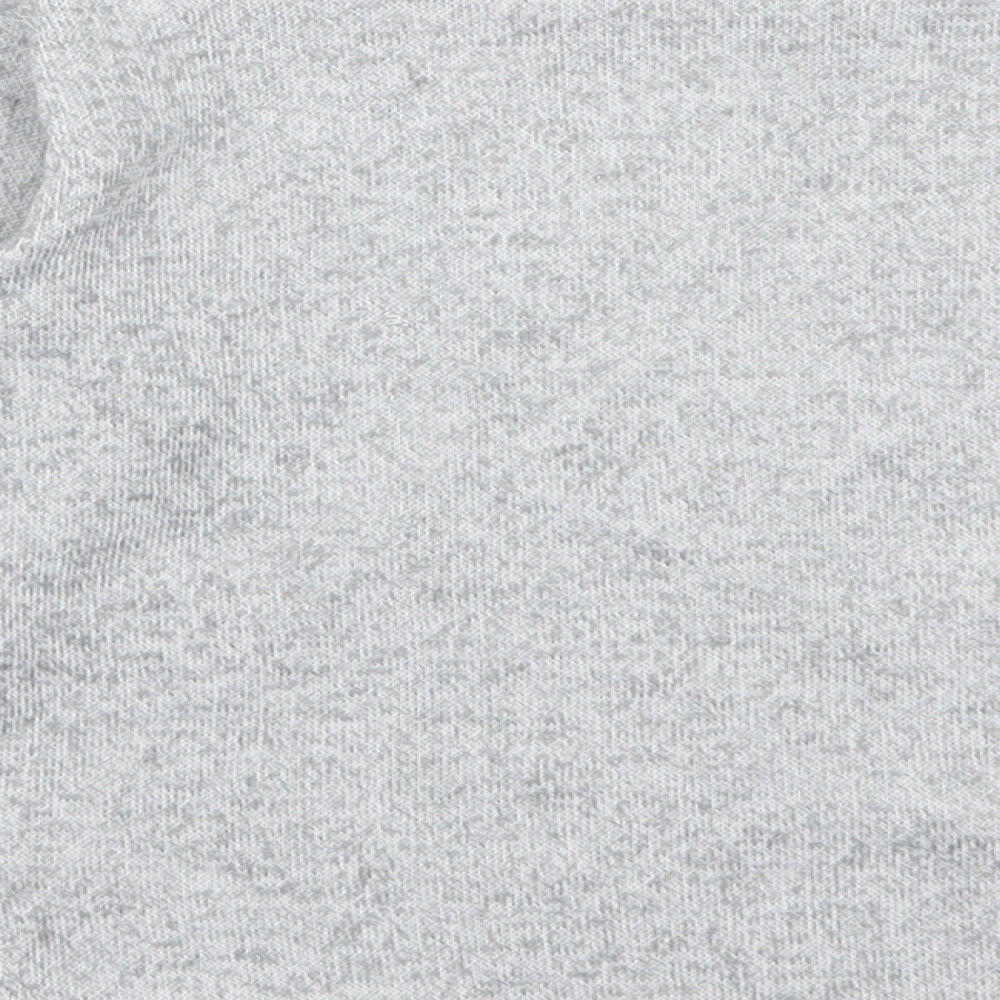 H&M Girls Grey   Basic T-Shirt Size 3-4 Years  - Hello Love Butterflies