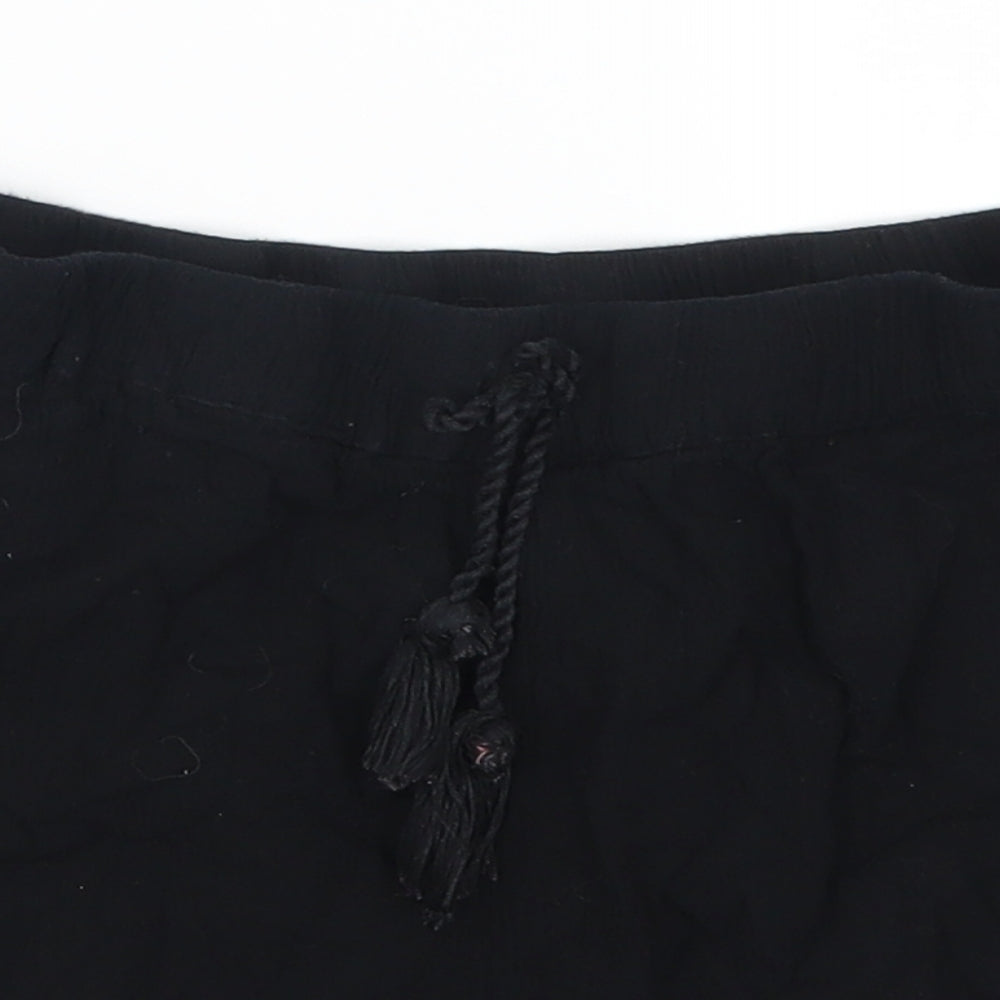 NEXT Girls Black   Mom Shorts Size 12 Years