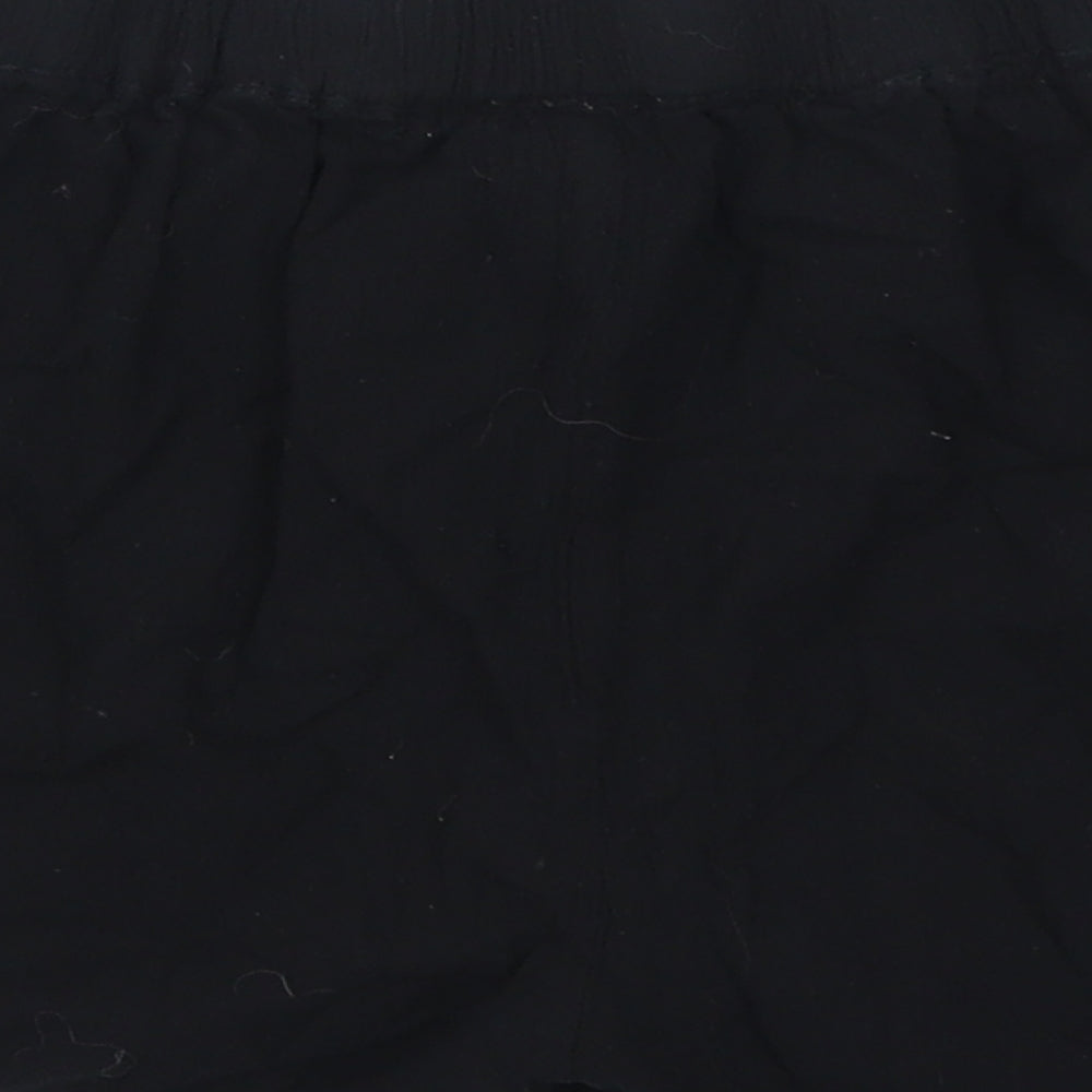NEXT Girls Black   Mom Shorts Size 12 Years