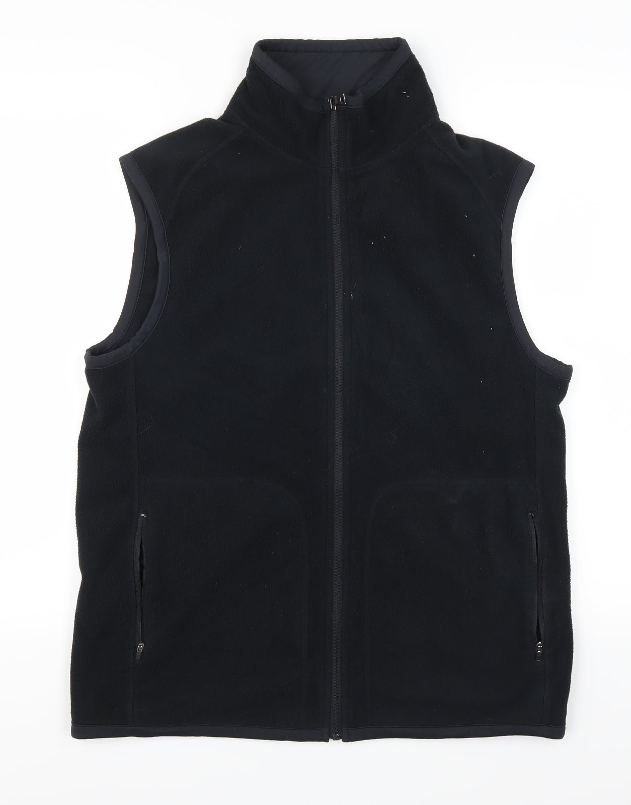 Marks and Spencer Mens Black  Fleece Gilet Jacket Size M