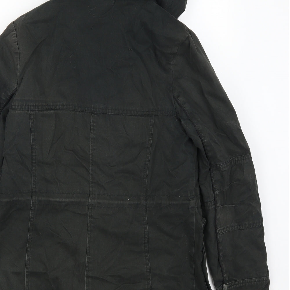 Marks and Spencer Womens Green   Parka Coat Size 8