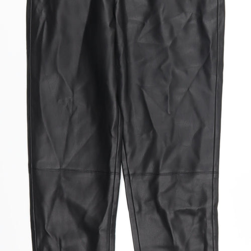 Zara Womens Black   Trousers  Size S L27 in