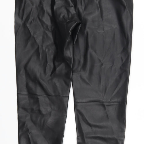 Zara Womens Black   Trousers  Size S L27 in