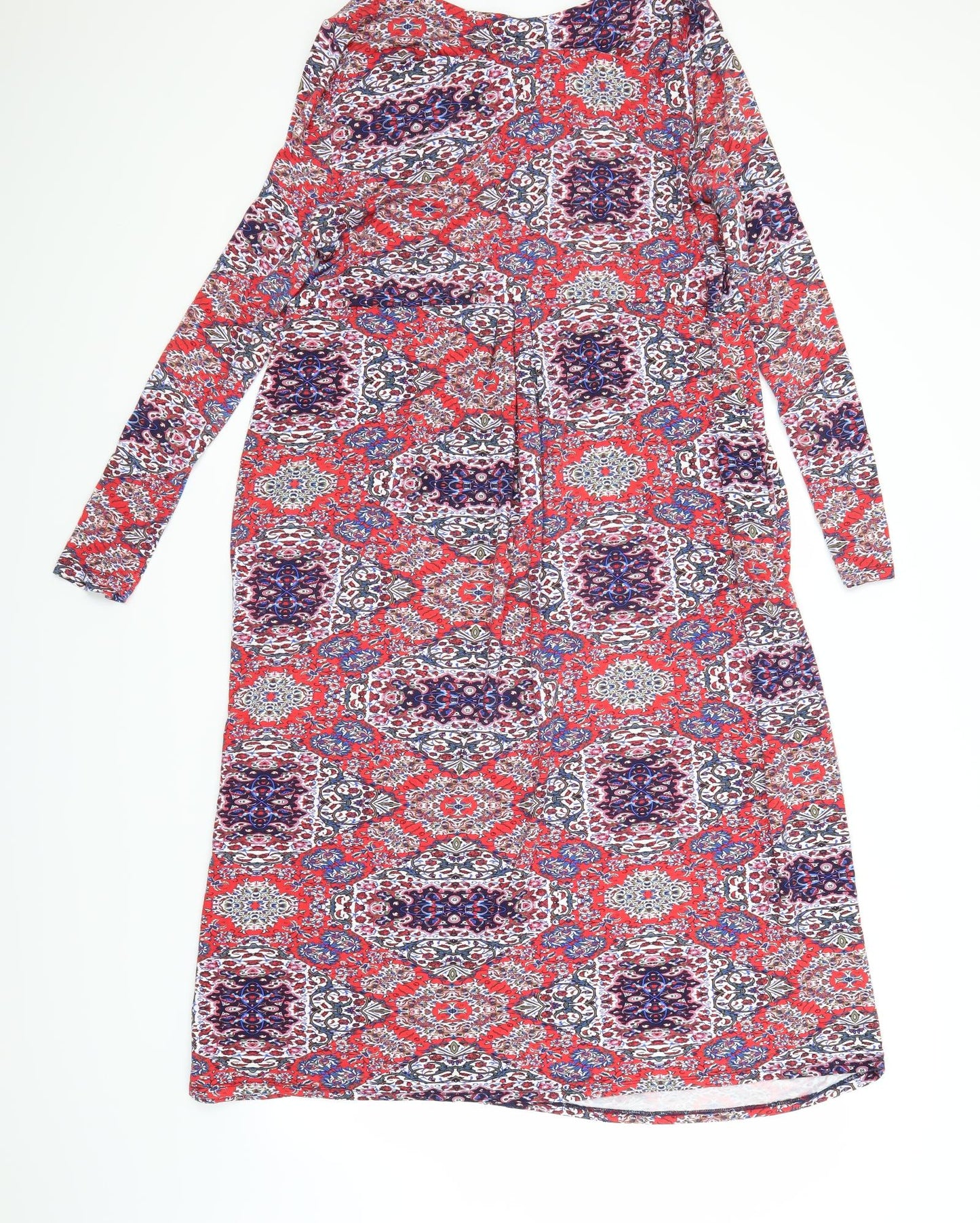 Together Womens Multicoloured Floral  T-Shirt Dress  Size 18