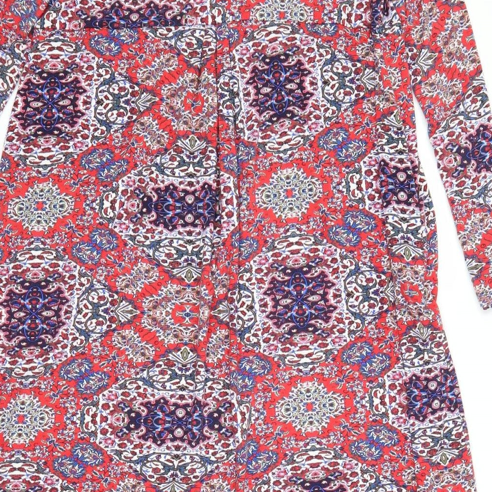 Together Womens Multicoloured Floral  T-Shirt Dress  Size 18