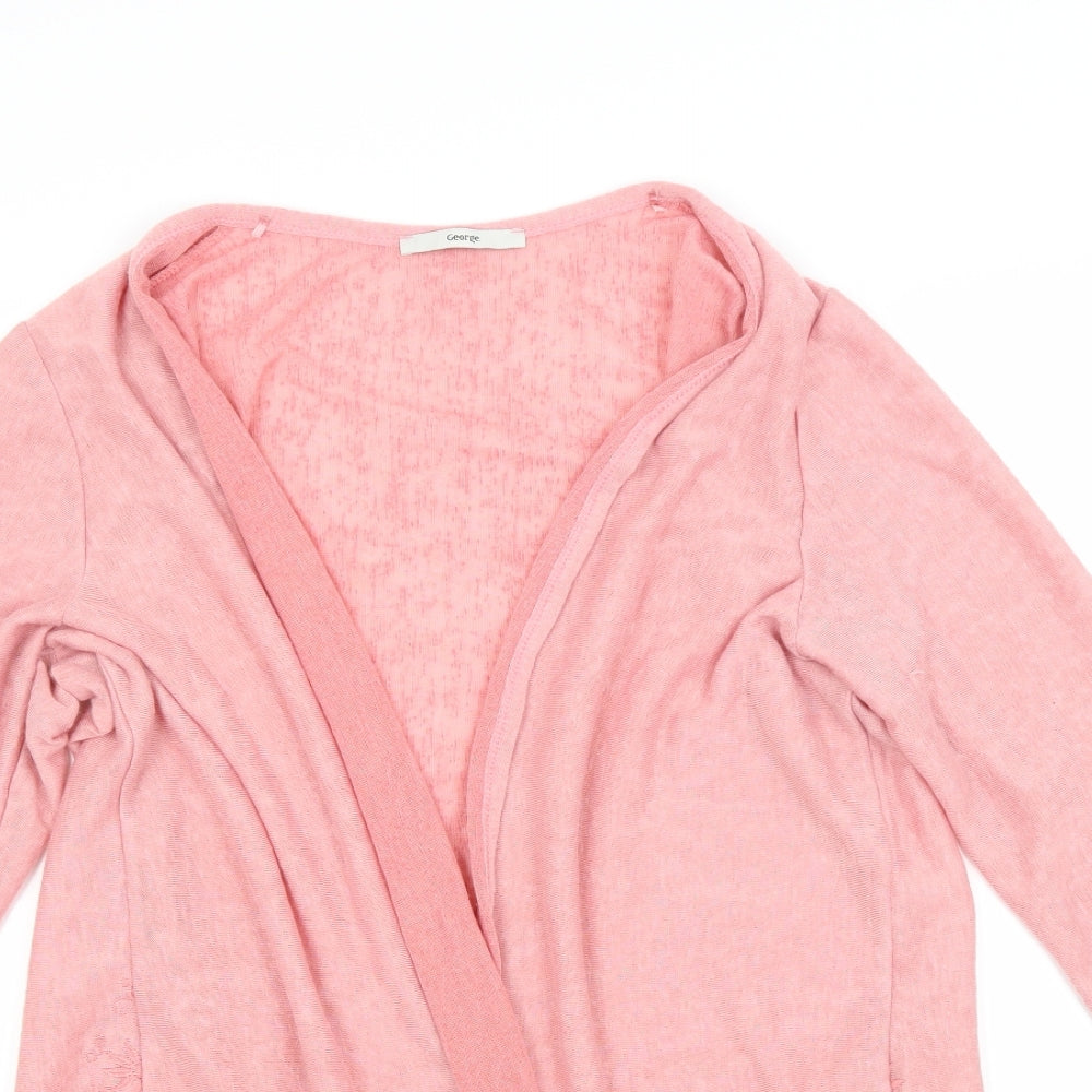 George Womens Pink   Cardigan Jumper Size 20