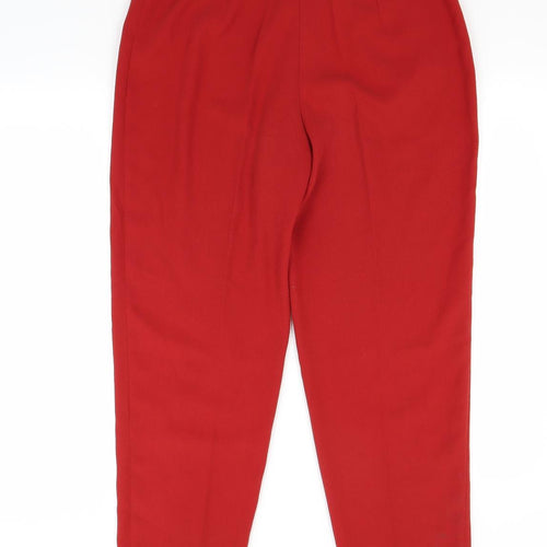 Gregory Pat Womens Red   Trousers  Size 16 L28 in