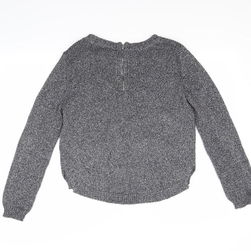 H&M Womens Silver   Pullover Jumper Size 10